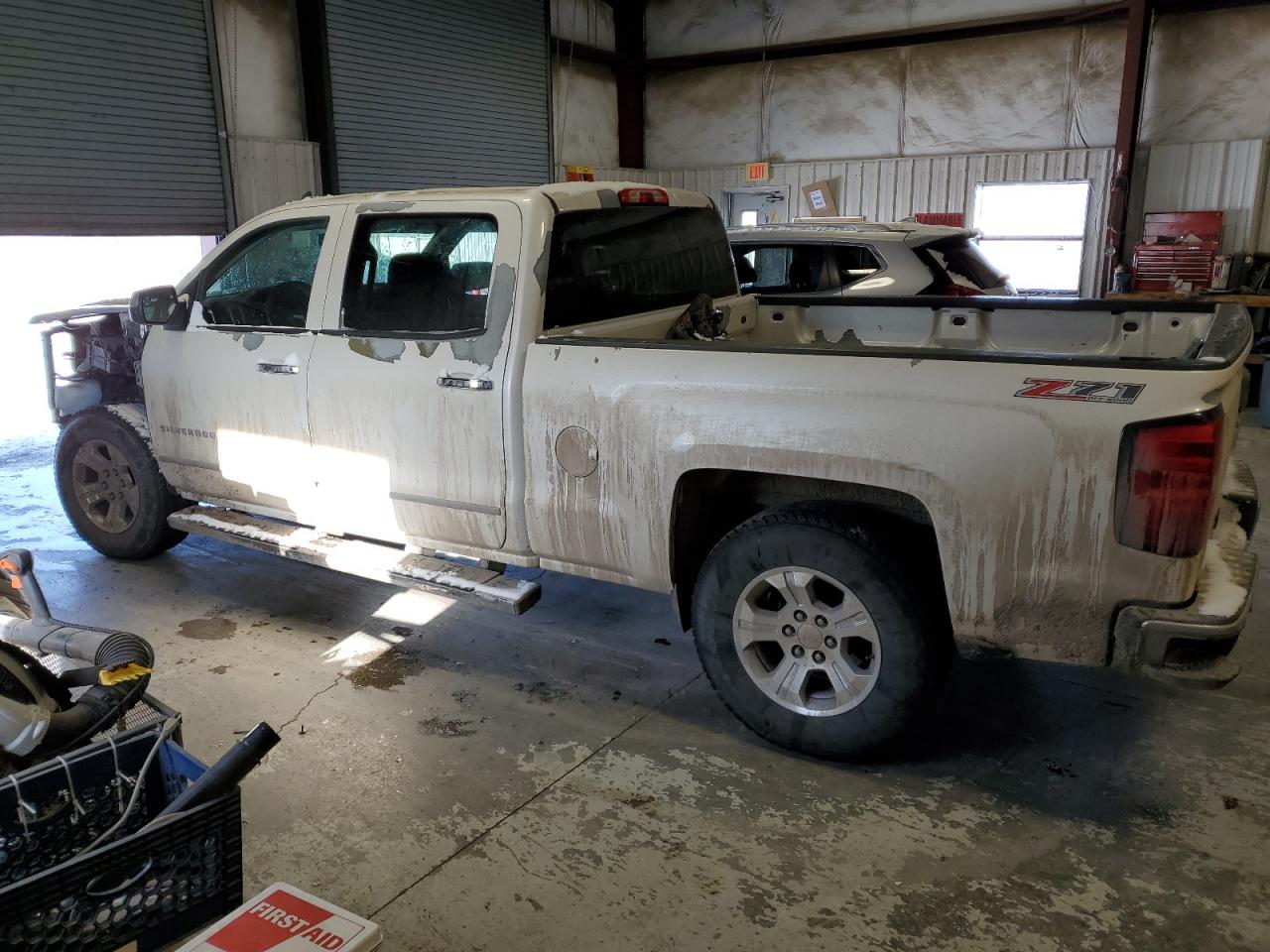 2014 Chevrolet Silverado VIN 3GCUKSEC6EG362864 Copart auction photo, front end / mechanical damage thumbnail 2