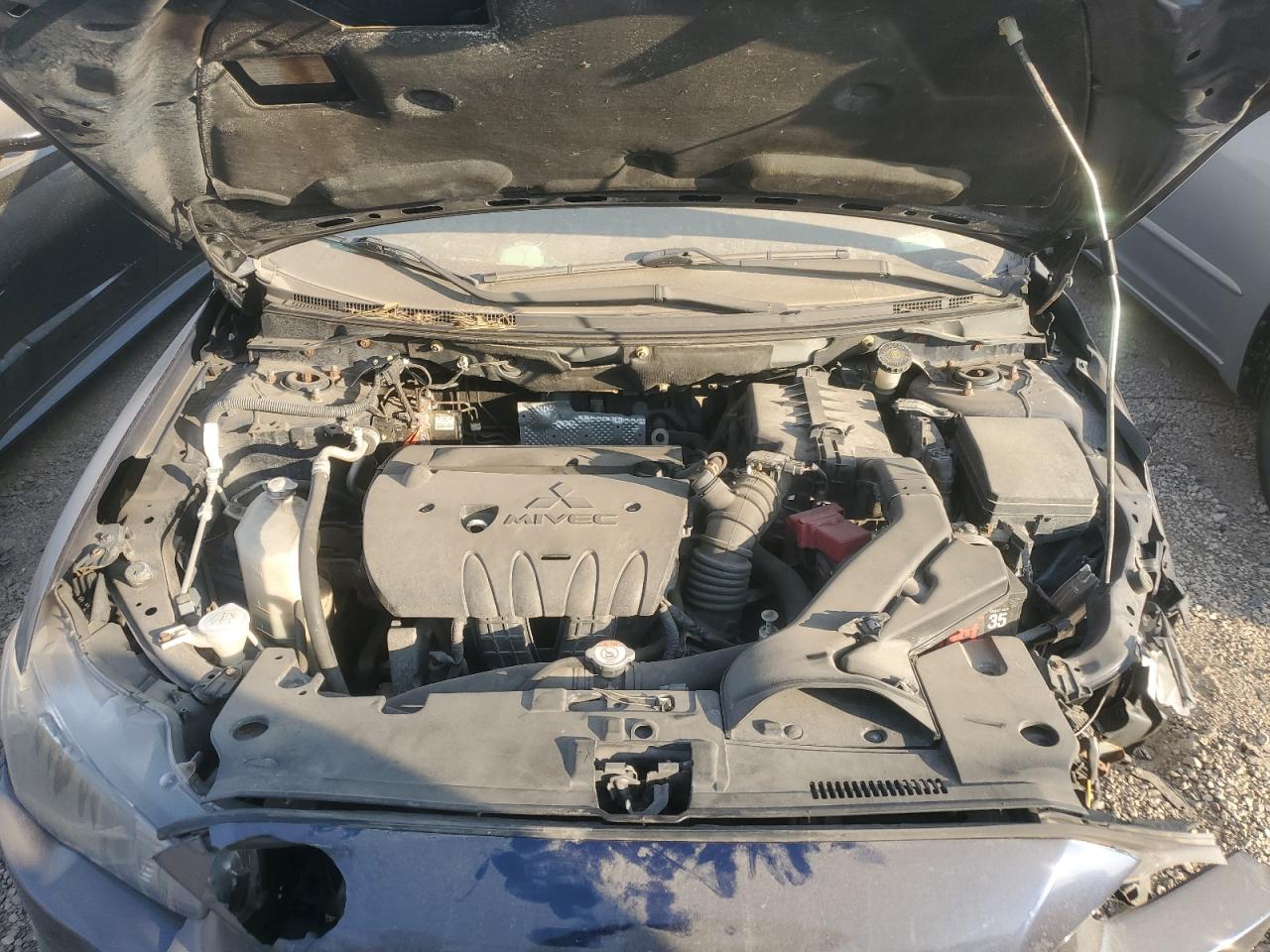 2014 Mitsubishi Lancer VIN JA32U2FU4EU004408 Copart auction photo, side / front end damage thumbnail 11