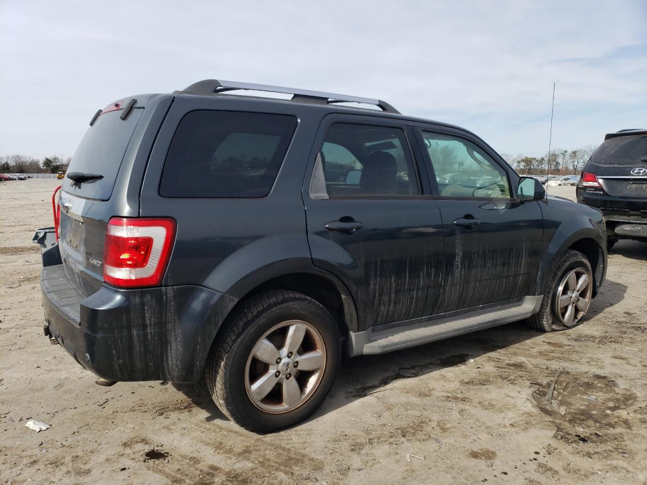 2009 Ford Escape VIN 1FMCU94G19KA03502 Copart auction photo, side / front end damage thumbnail 3