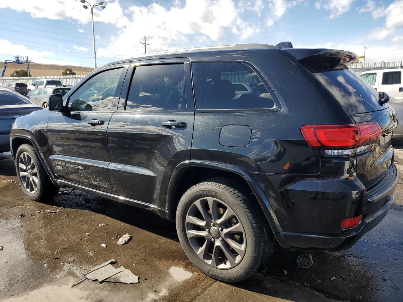 2016 Jeep Grand Cherokee VIN 1C4RJEBG6GC473339 Copart auction photo, front end / side damage thumbnail 2