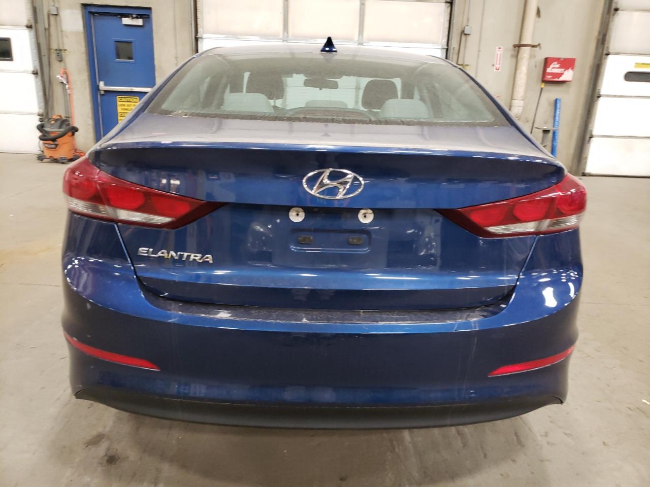 2018 Hyundai Elantra VIN 5NPD84LF7JH250700 Copart auction photo, vandalism damage thumbnail 6