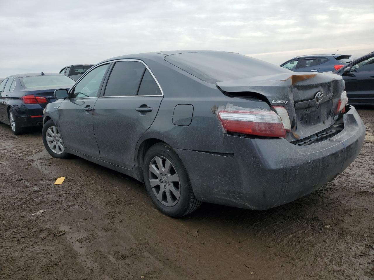 2007 Toyota Camry VIN 4T1BB46K17U004687 Copart auction photo, rear end / minor dent/scratches damage thumbnail 2