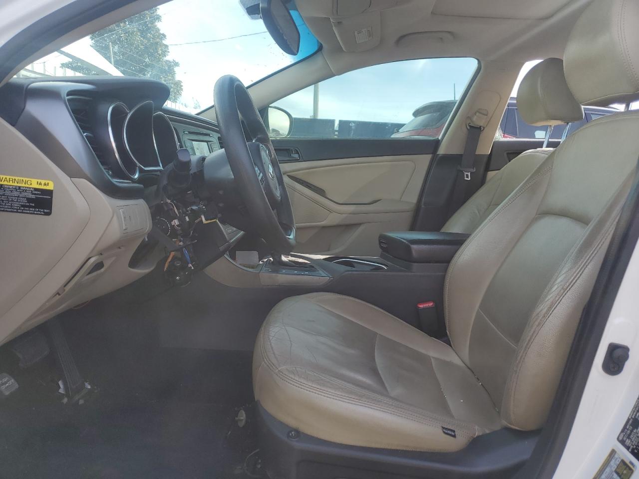 2014 KIA Optima VIN 5XXGM4A70EG275895 Copart auction photo, vandalism / front end damage thumbnail 7