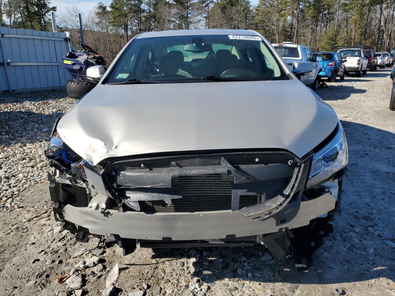 2014 Buick LaCrosse VIN 1G4GB5GR9EF232719 Copart auction photo, front end damage thumbnail 5
