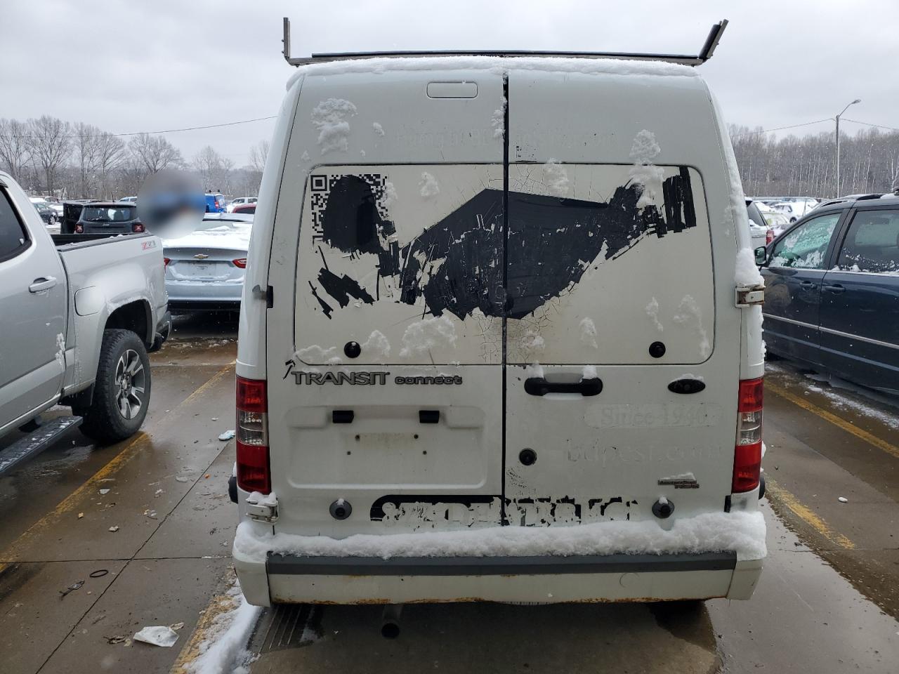 2013 Ford Transit VIN NM0LS6BN6DT169573 Copart auction photo, front end damage thumbnail 6