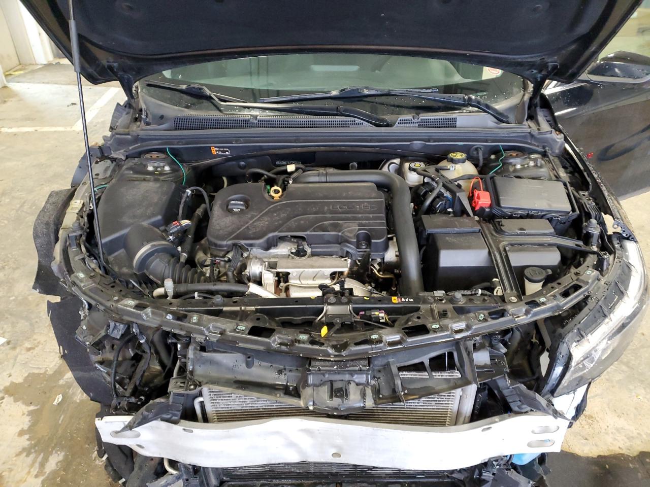 2018 Chevrolet Malibu VIN 1G1ZD5ST8JF292374 Copart auction photo, front end damage thumbnail 11