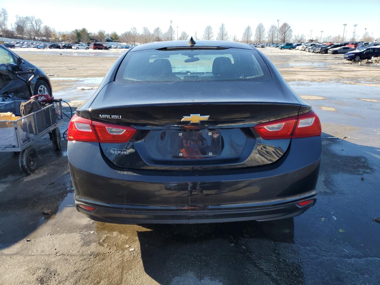 2019 Chevrolet Malibu VIN 1G1ZB5ST2KF212719 Copart auction photo, undercarriage damage thumbnail 6