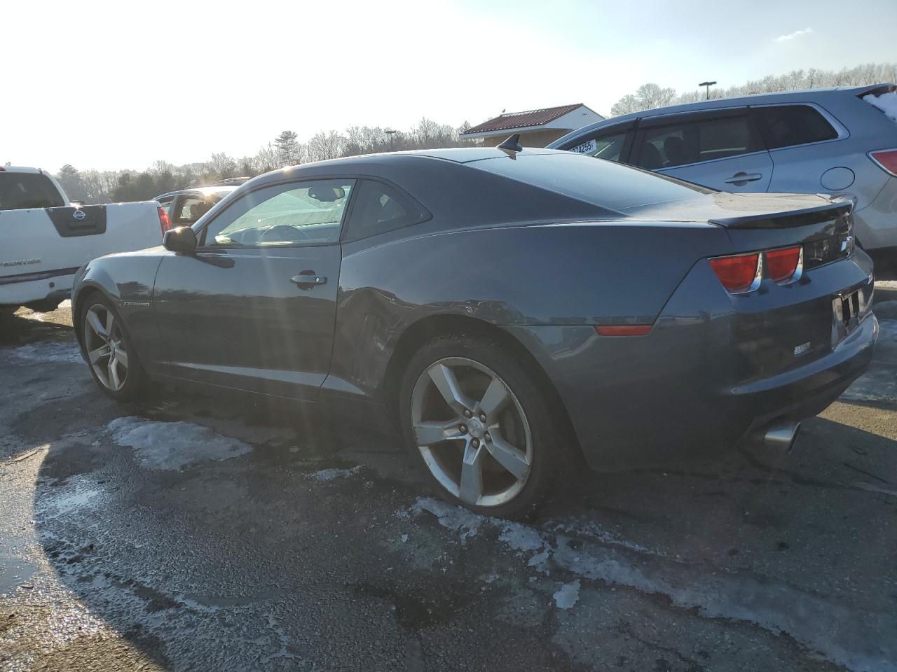 2011 Chevrolet Camaro VIN 2G1FK1EJ8B9173522 Copart auction photo, side / rear end damage thumbnail 2