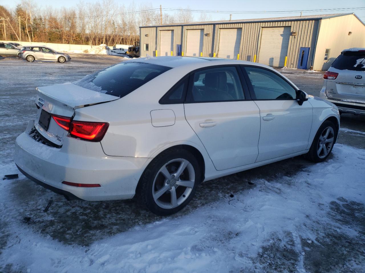2015 Audi A3 VIN WAUBFGFF8F1005734 Copart auction photo, rear end damage thumbnail 3
