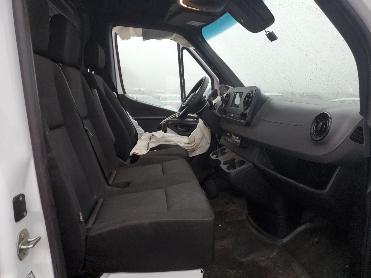 2023 Mercedes-Benz Sprinter VIN W1Y4NCHY8PT132748 Copart auction photo, side / front end damage thumbnail 7