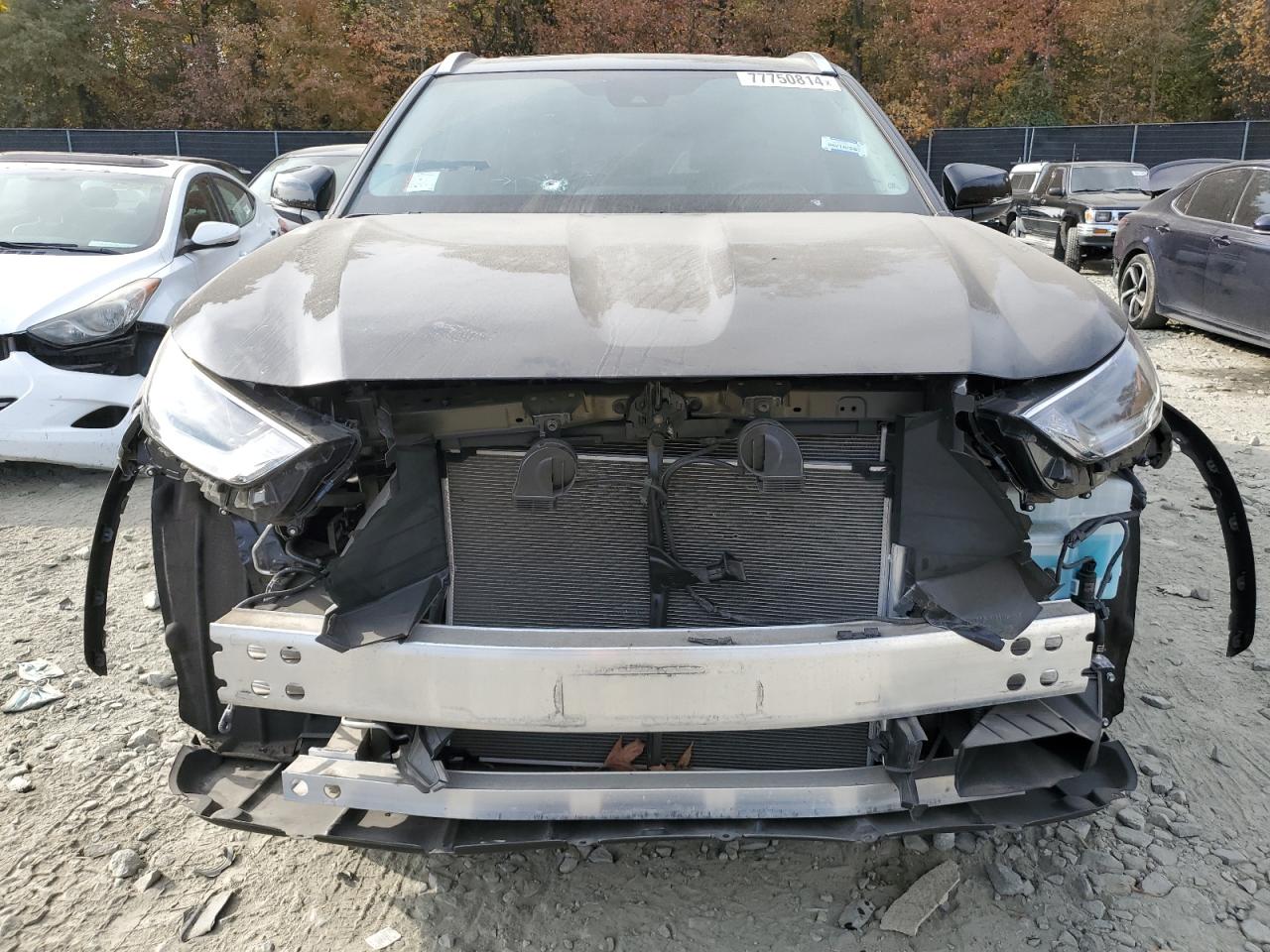 2021 Toyota Highlander VIN 5TDHZRBH7MS108666 Copart auction photo, front end / front end damage thumbnail 5