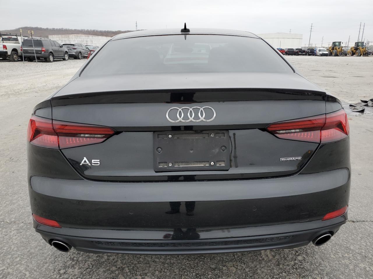 2019 Audi A5 VIN WAUUNAF58KA054443 Copart auction photo, front end / side damage thumbnail 6
