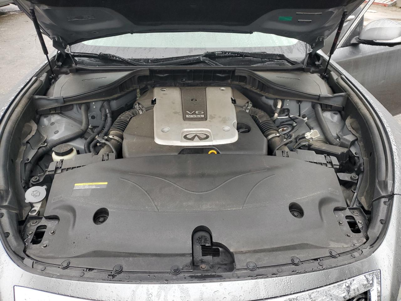 2017 Infiniti Q70 VIN JN1BY1AP1HM741008 Copart auction photo, side / rear end damage thumbnail 13