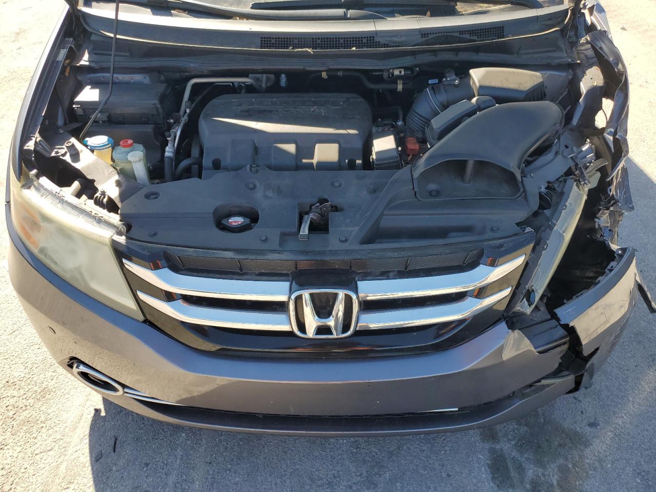2015 Honda Odyssey VIN 5FNRL5H9XFB012407 Copart auction photo, front end damage thumbnail 12