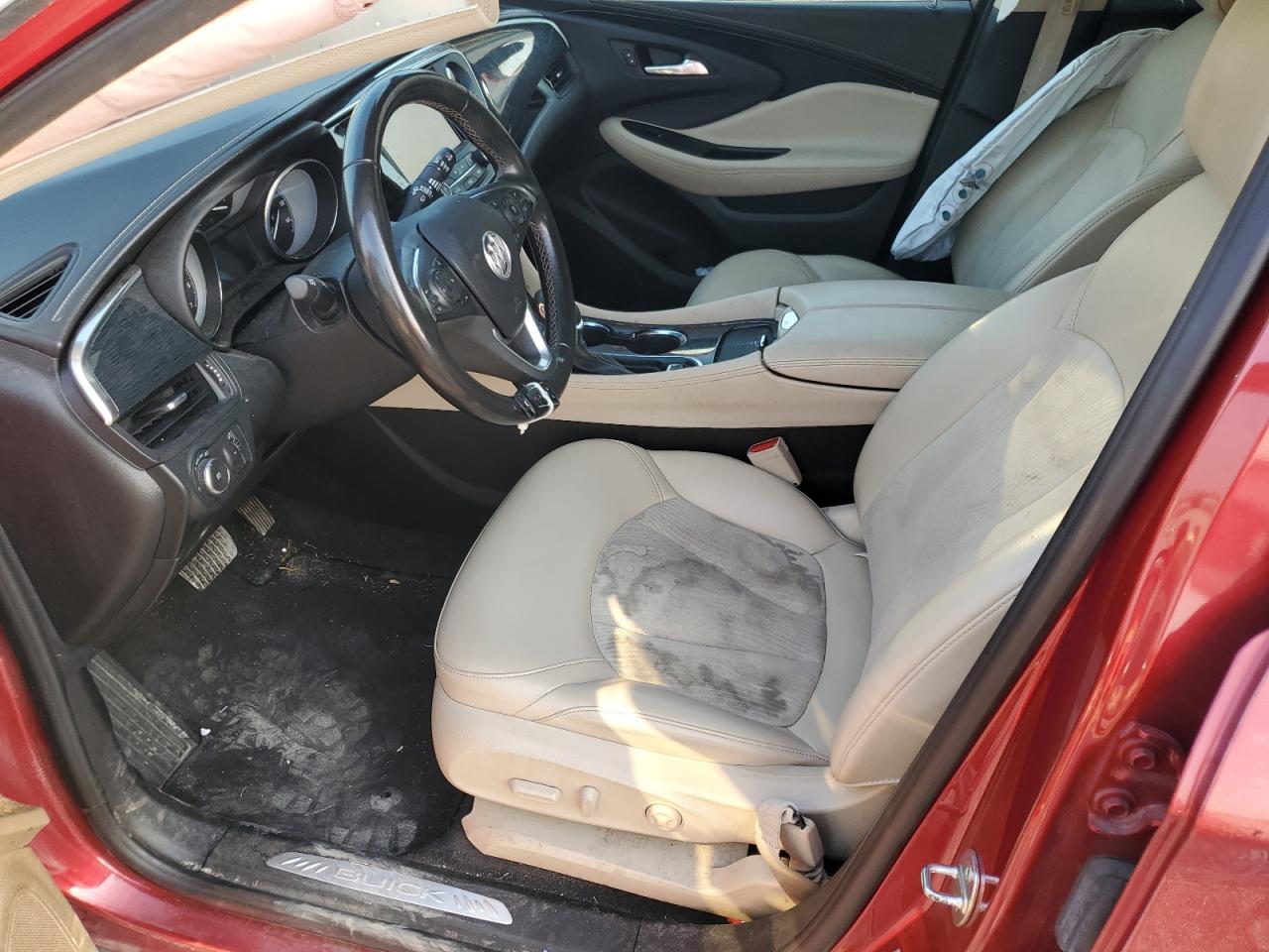2018 Buick Envision VIN LRBFXCSA4JD004767 Copart auction photo, side damage thumbnail 7