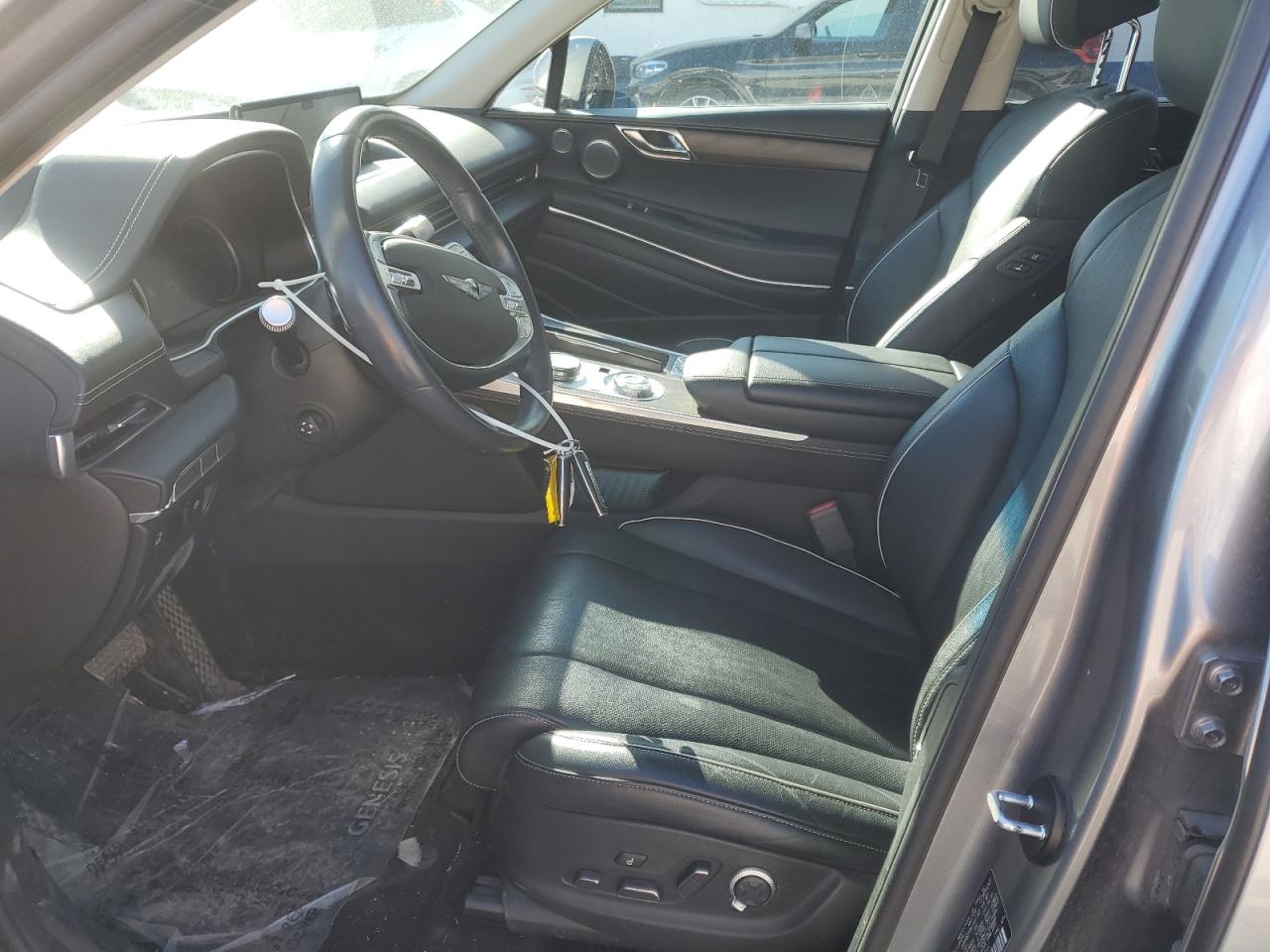 2023 Genesis Gv80 VIN KMUHCESCXPU107457 Copart auction photo, front end / all over damage thumbnail 7