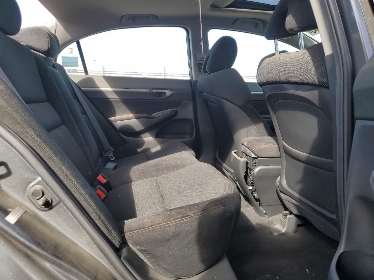 2009 Honda Civic VIN 2HGFA55549H705340 Copart auction photo, rear end / side damage thumbnail 10