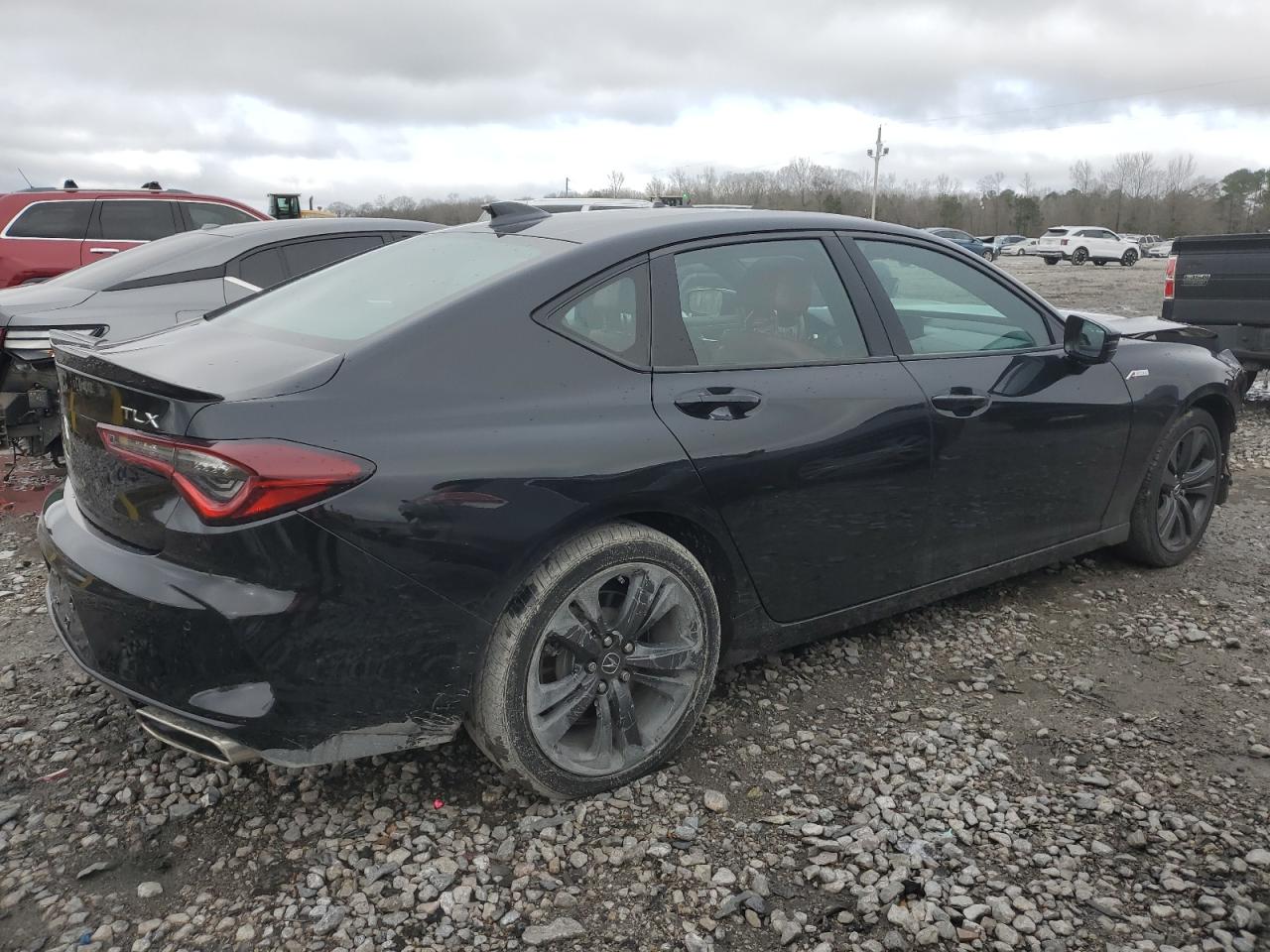 2021 Acura TLX VIN 19UUB5F50MA003297 Copart auction photo, front end damage thumbnail 3