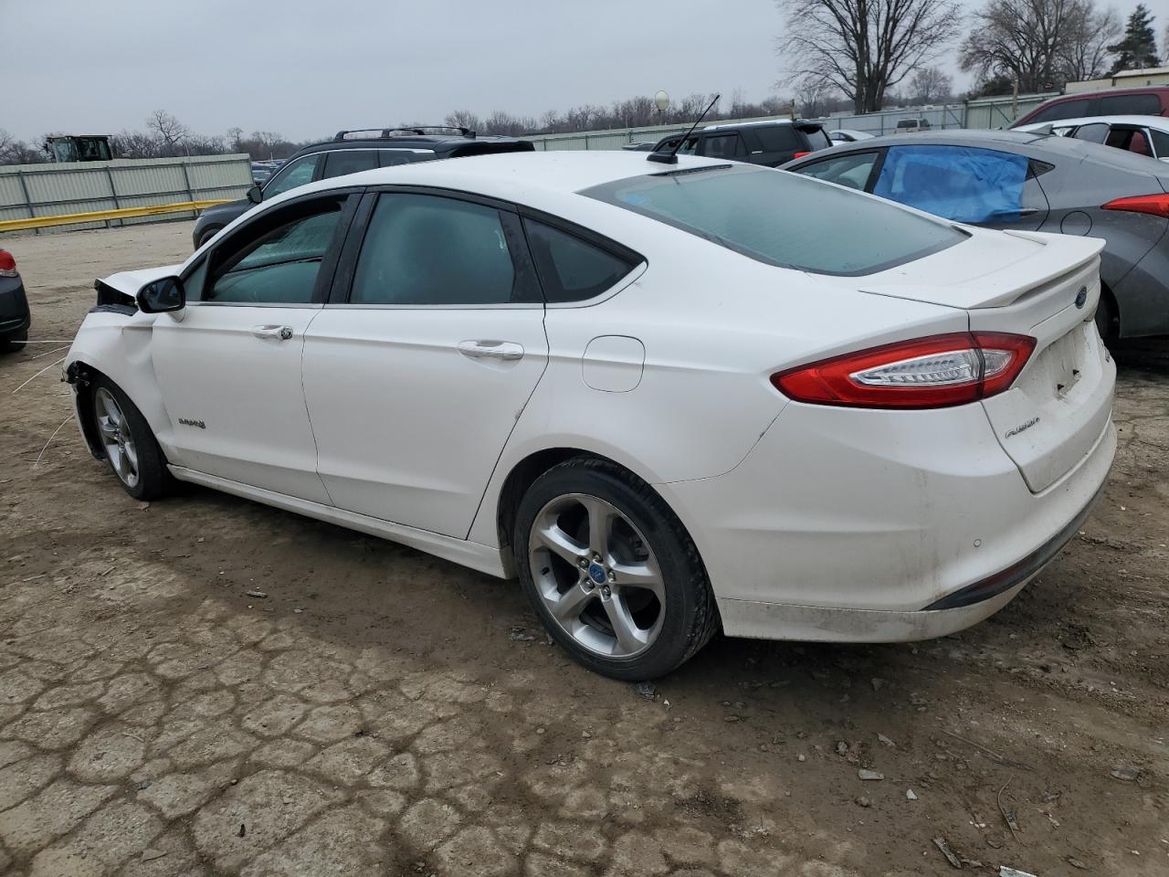 2013 Ford Fusion VIN 3FA6P0LU1DR202071 Copart auction photo, front end damage thumbnail 2