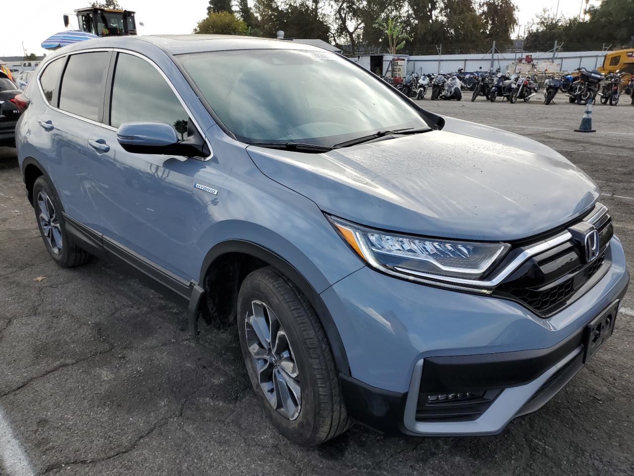 2022 Honda CR-V VIN 5J6RT6H87NL025800 Copart auction photo, rear end / side damage thumbnail 4