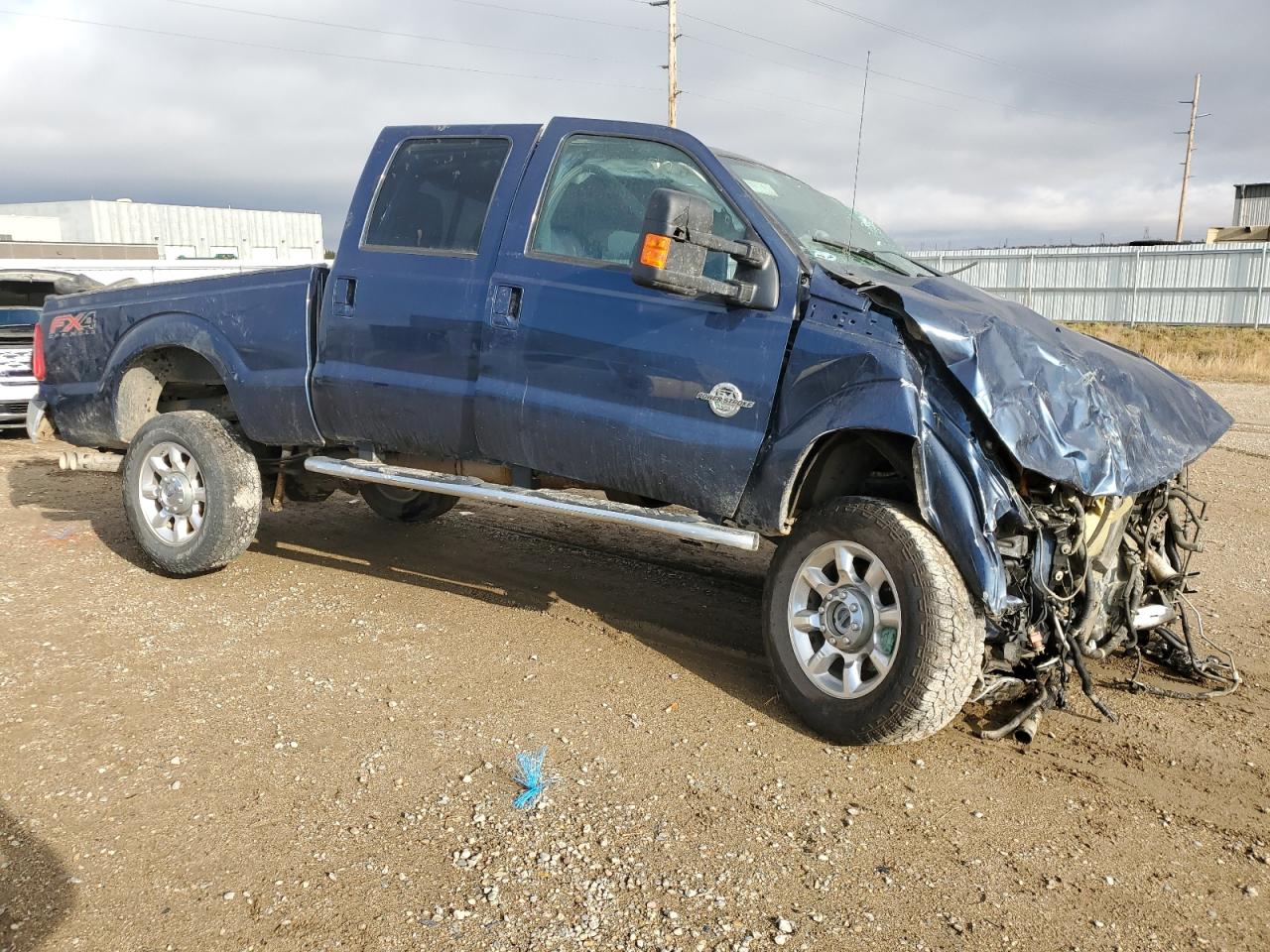 2016 Ford F250 VIN 1FT7W2BT3GED39512 Copart auction photo, rollover / frame damage damage thumbnail 4