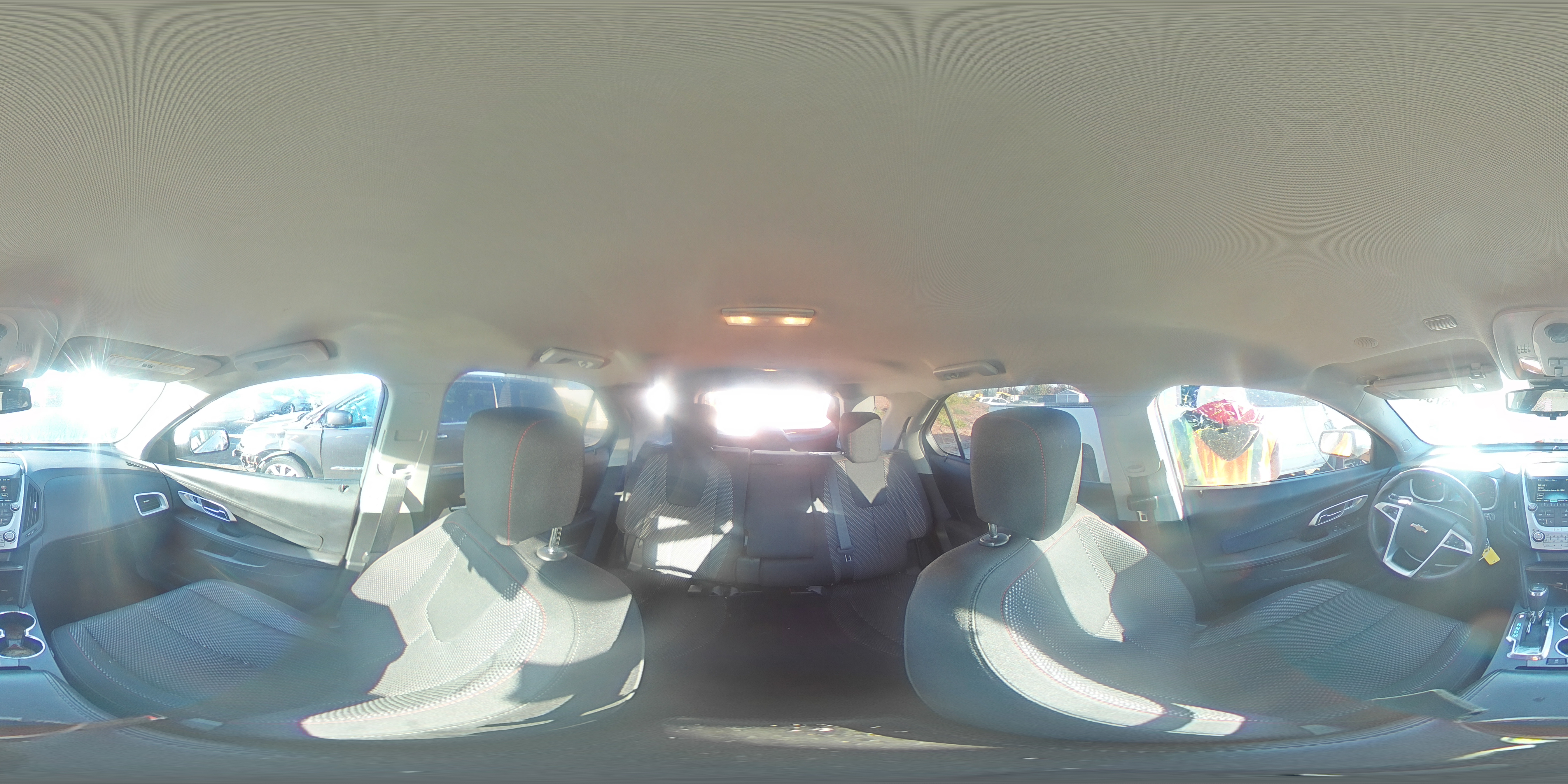 2017 Chevrolet Equinox VIN 2GNFLFEK6H6199130 Copart auction photo, front end / rear end damage thumbnail 16