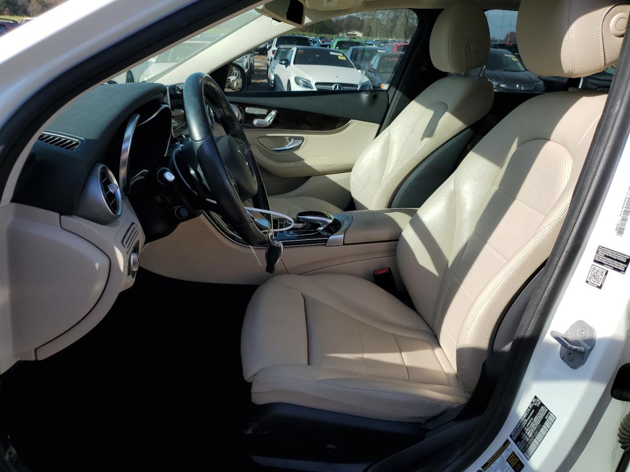 2015 Mercedes-Benz C-klasse VIN 55SWF4KB2FU041771 Copart auction photo, front end damage thumbnail 7