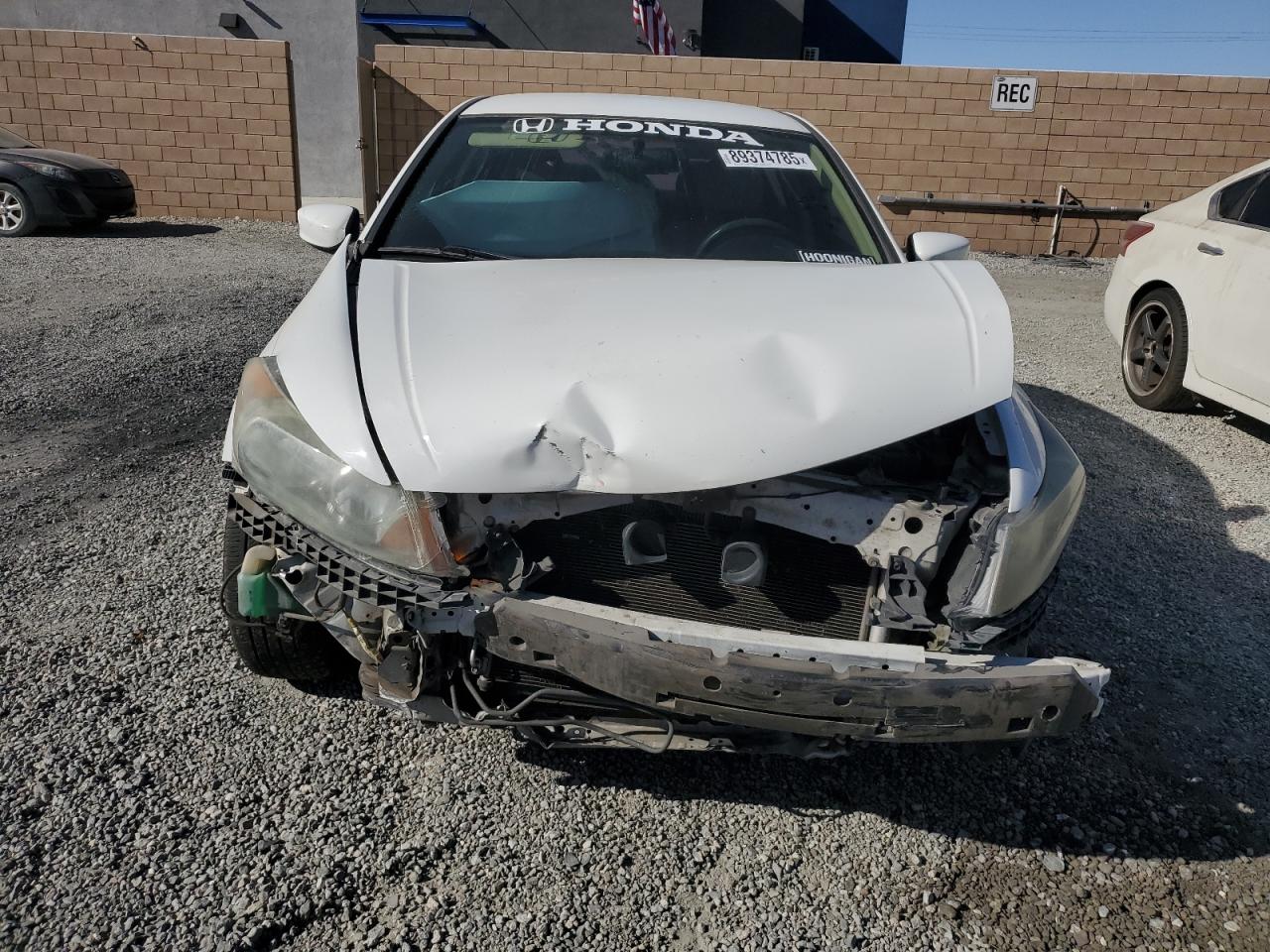2012 Honda Accord VIN 1HGCP2F32CA081735 Copart auction photo, front end damage thumbnail 5