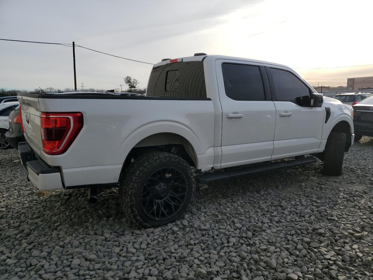 2021 Ford F-150 VIN 1FTFW1E54MFA75452 Copart auction photo, front end / undercarriage damage thumbnail 3