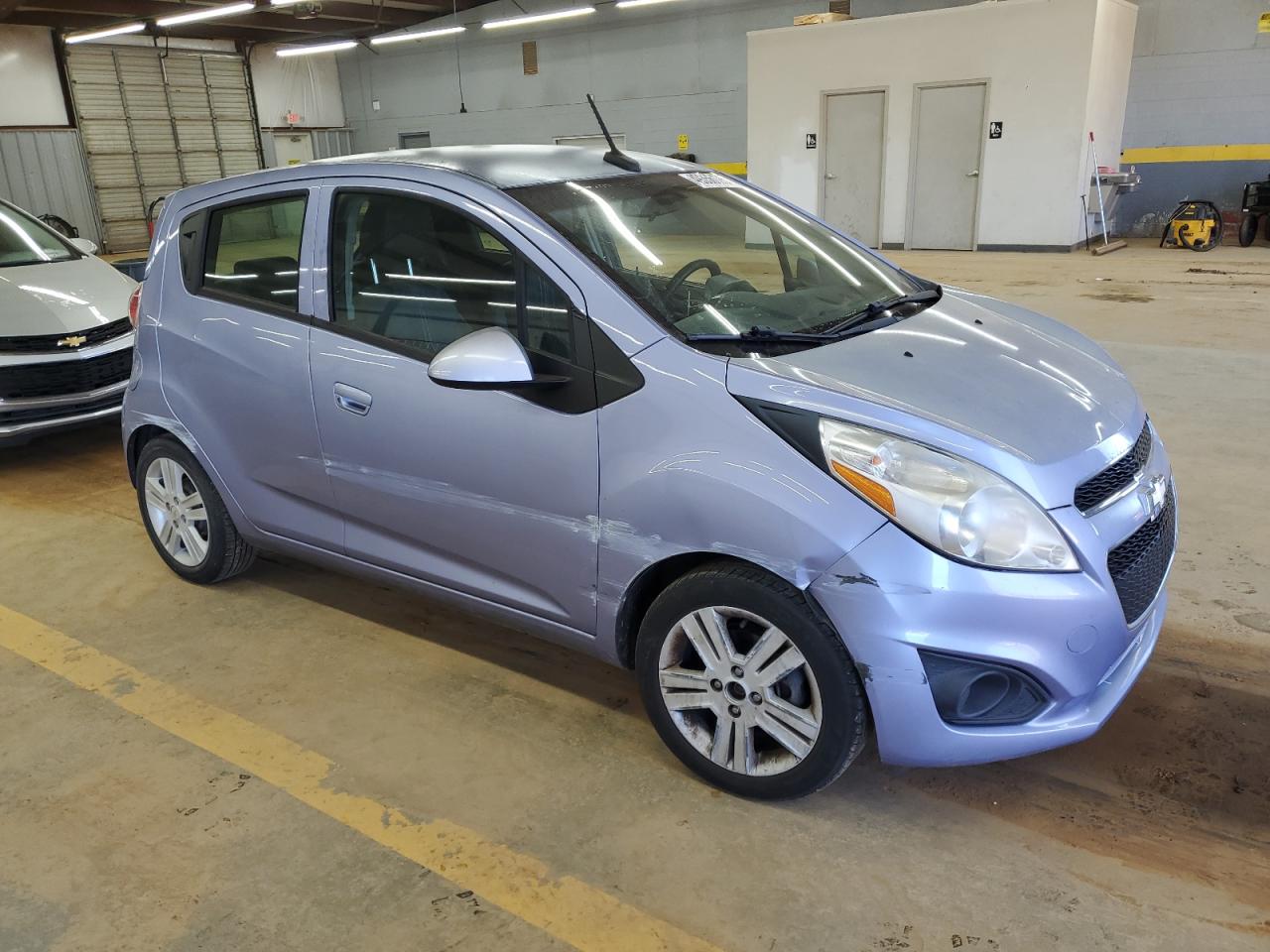 2014 Chevrolet Spark VIN KL8CD6S94EC577869 Copart auction photo, front end / side damage thumbnail 4