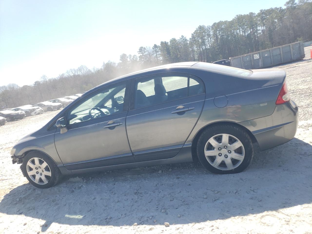 2010 Honda Civic VIN 2HGFA1F59AH553566 Copart auction photo, front end / minor dent/scratches damage thumbnail 2