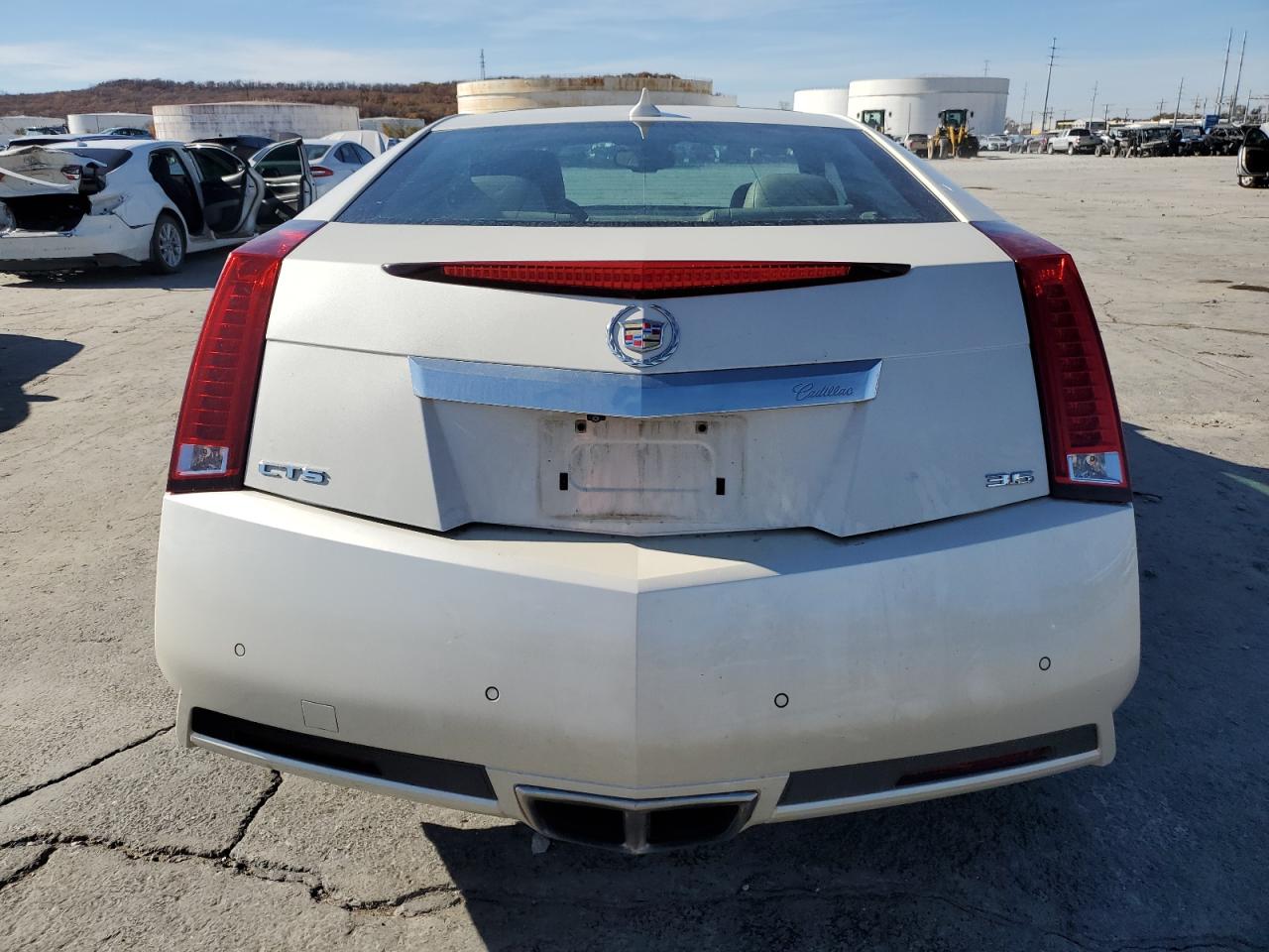2014 Cadillac CTS VIN 1G6DD1E31E0123783 Copart auction photo, front end / side damage thumbnail 6