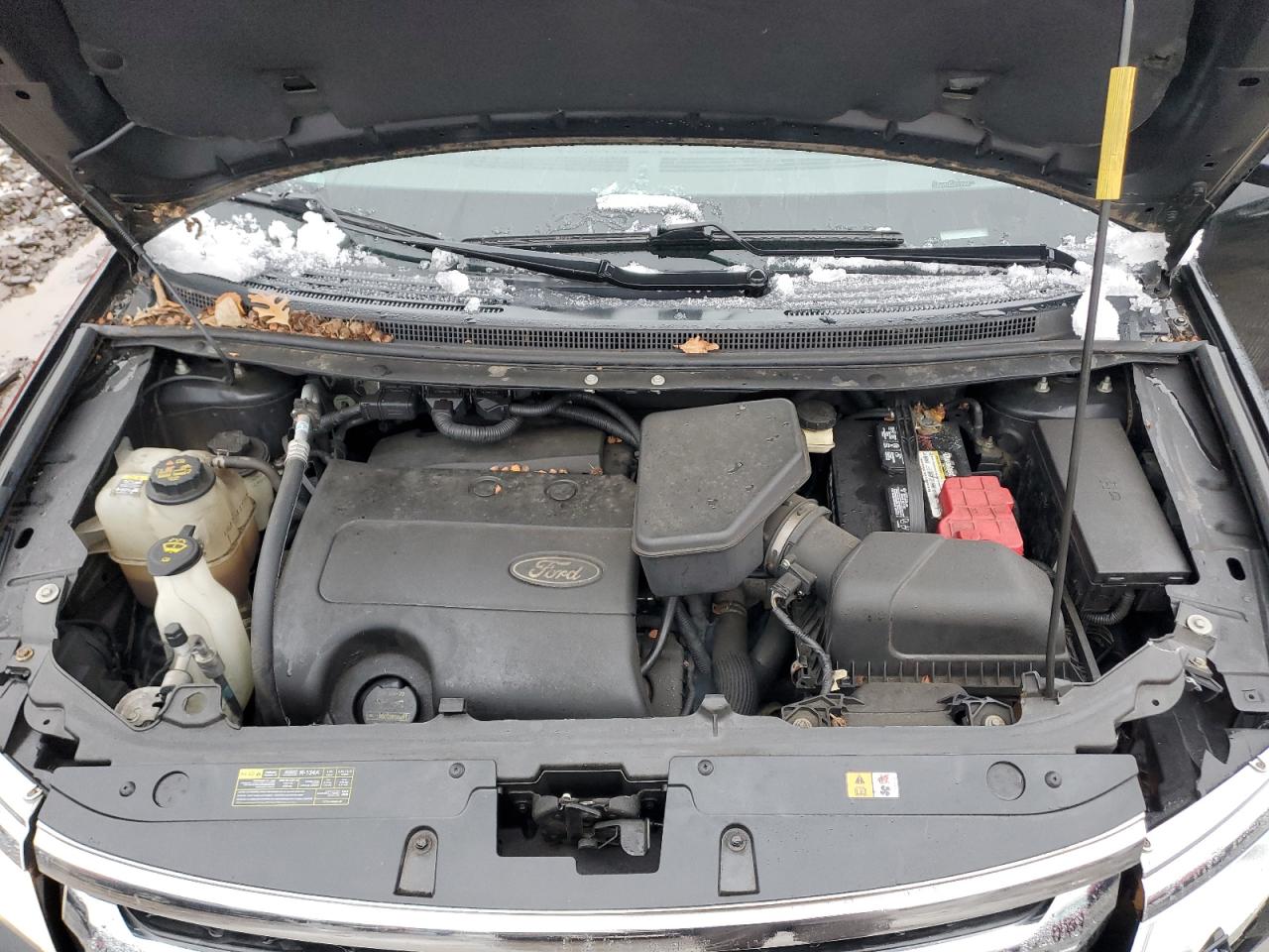 2013 Ford Edge VIN 2FMDK3GC2DBB51516 Copart auction photo, front end / side damage thumbnail 11