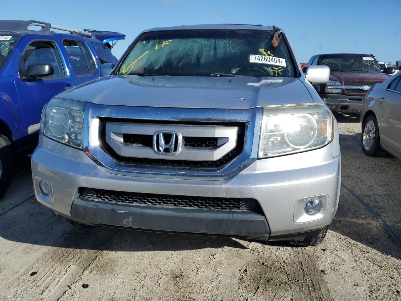 2011 Honda Pilot VIN 5FNYF3H90BB047846 Copart auction photo, water/flood damage thumbnail 5