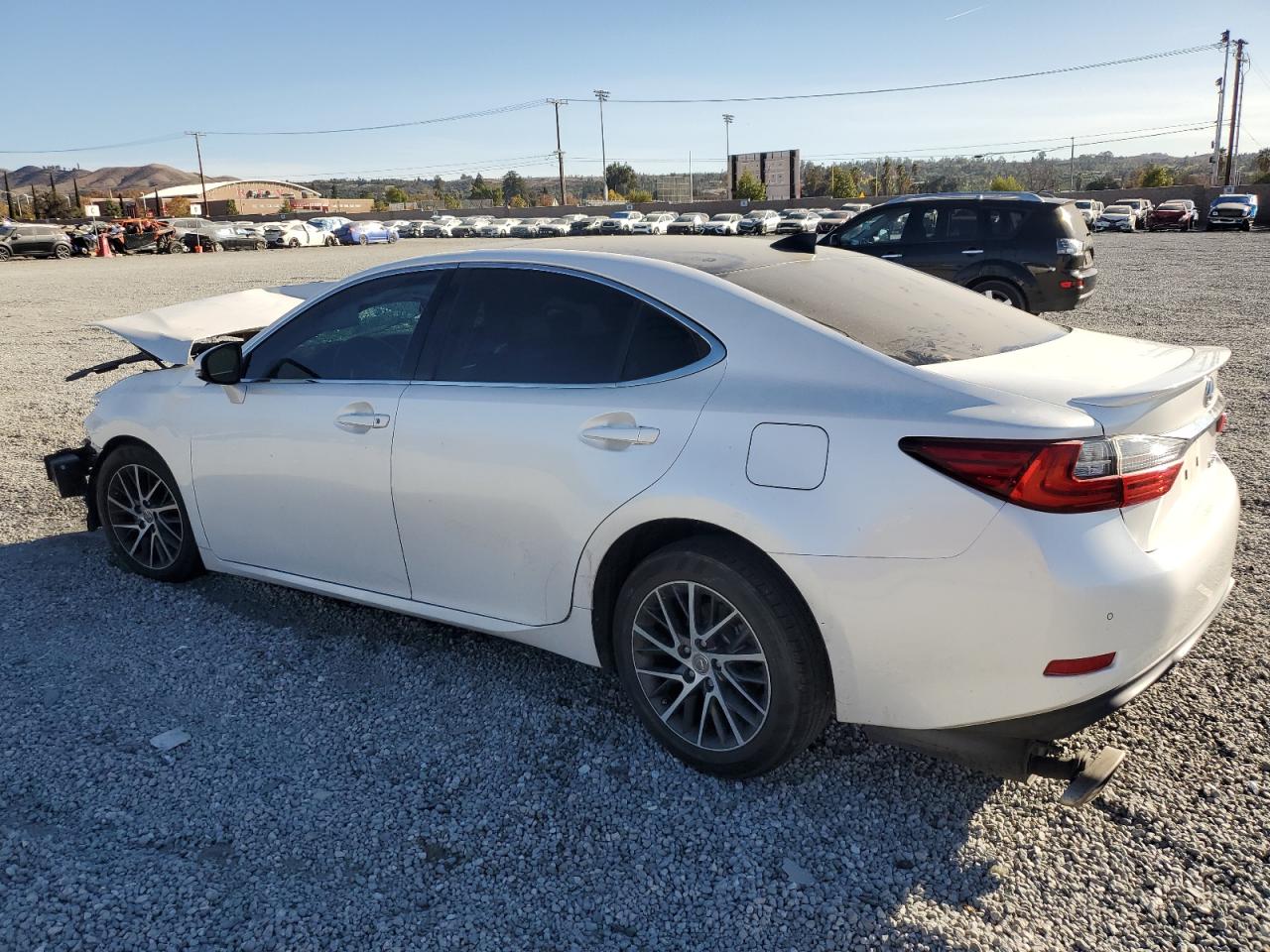 2017 Lexus ES VIN 58ABK1GG6HU043715 Copart auction photo, all over damage thumbnail 2