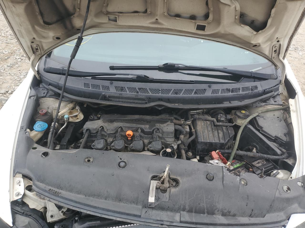 2010 Honda Civic VIN 2HGFA1F65AH539768 Copart auction photo, front end / side damage thumbnail 11