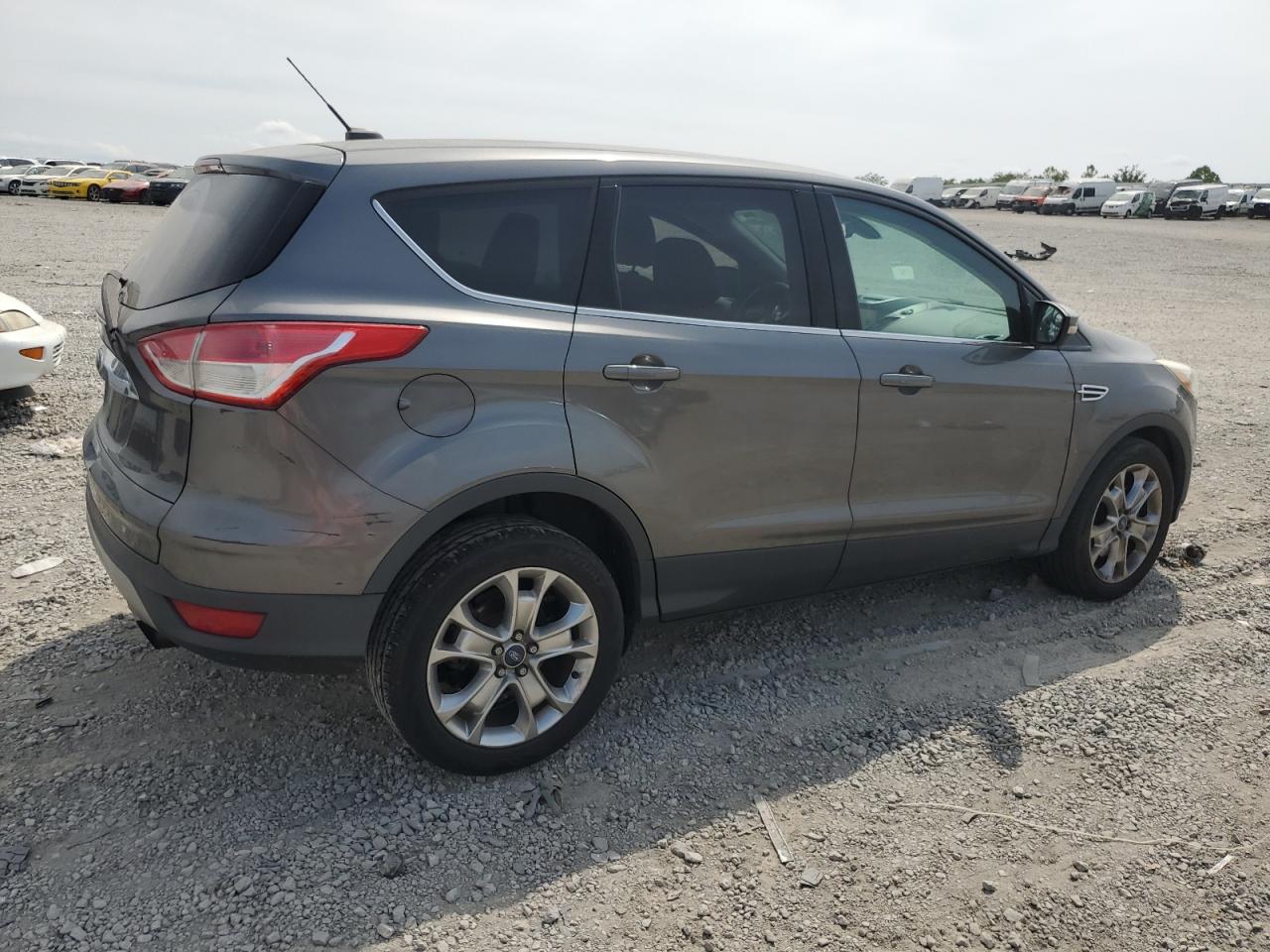 2013 Ford Escape VIN 1FMCU9H91DUA21295 Copart auction photo, side damage thumbnail 3