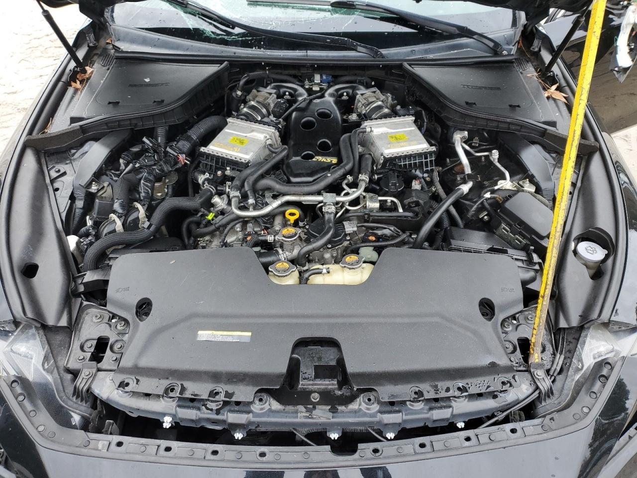 2018 Infiniti Q50 VIN JN1EV7AP8JM591302 Copart auction photo, front end / top/roof damage thumbnail 11