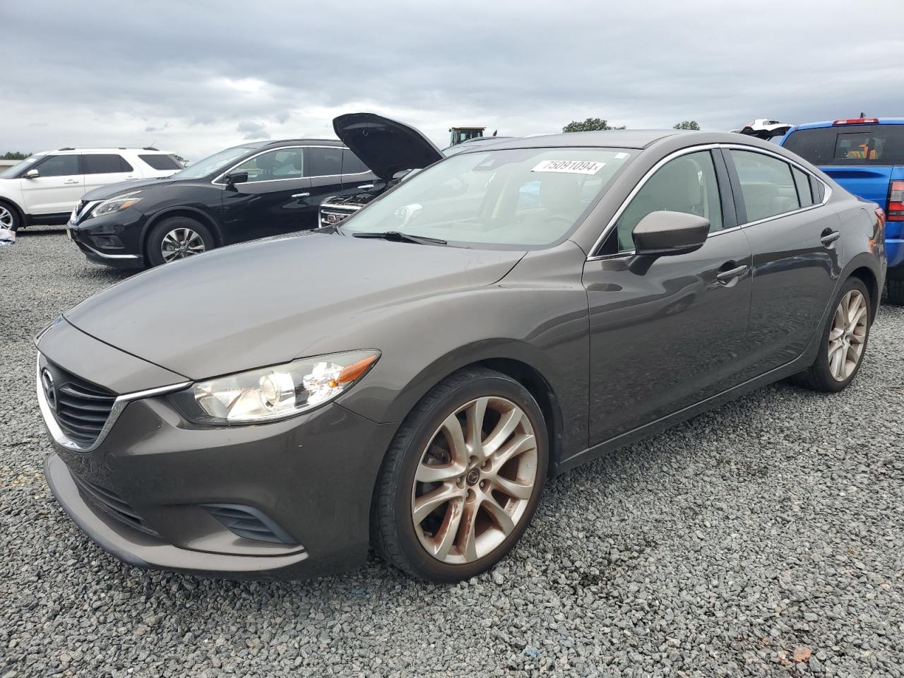 2017 Mazda 6 VIN JM1GL1V5XH1135072