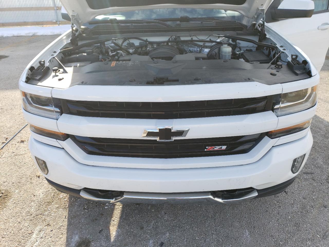 2017 Chevrolet Silverado VIN 3GCUKREC9HG418535 Copart auction photo, frame damage damage thumbnail 13