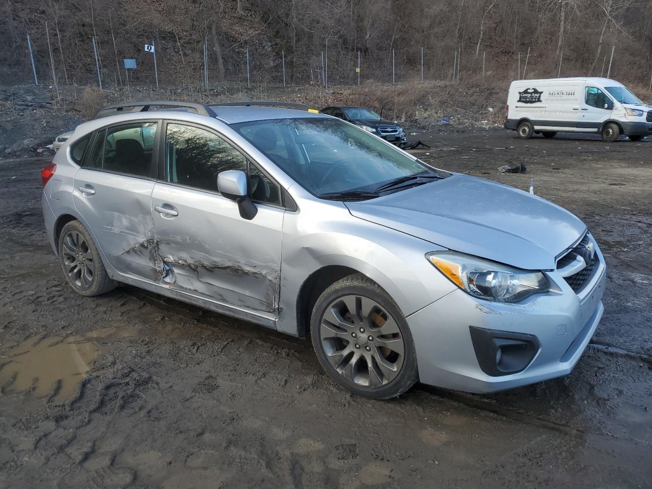 2012 Subaru Impreza VIN JF1GPAL69CG213210 Copart auction photo, side / minor dent/scratches damage thumbnail 4