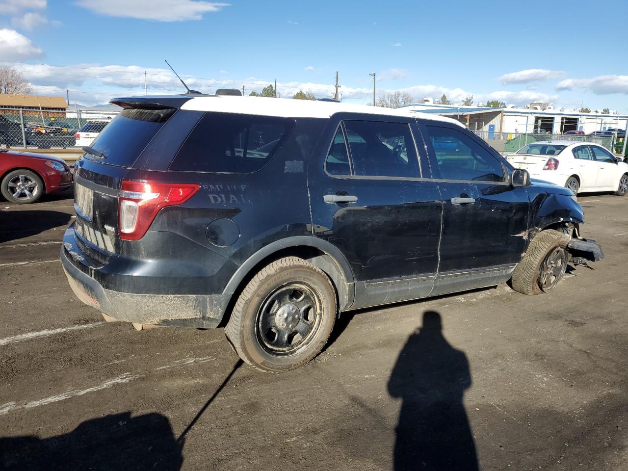 2013 Ford Explorer VIN 1FM5K8AR9DGC11010 Copart auction photo, front end damage thumbnail 3