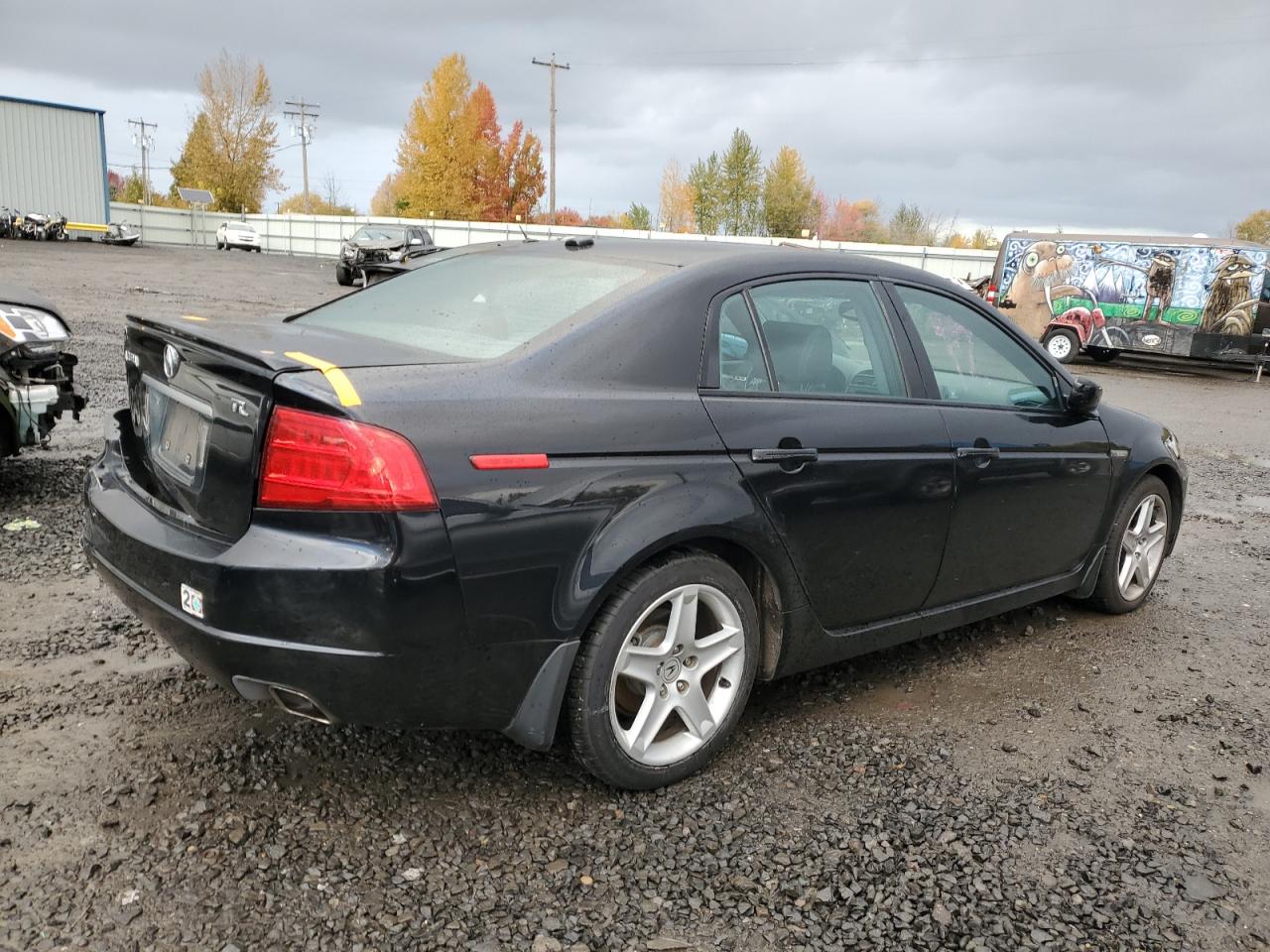 2004 Acura TL VIN 19UUA66204A029736 Copart auction photo, rear end damage thumbnail 3