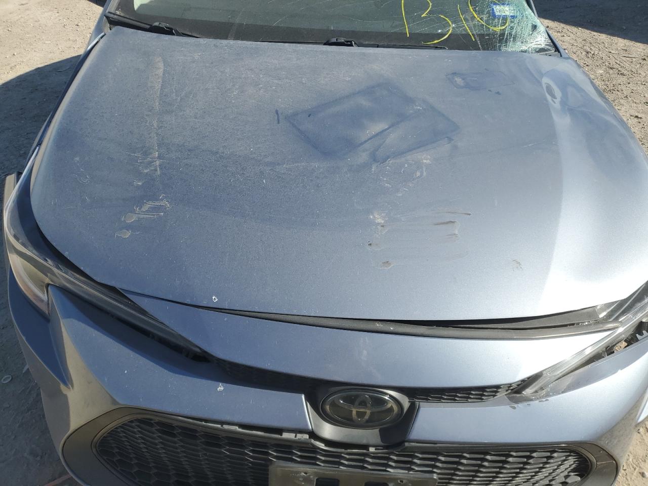 2020 Toyota Corolla VIN JTDEPRAE4LJ116607 Copart auction photo, all over damage thumbnail 11