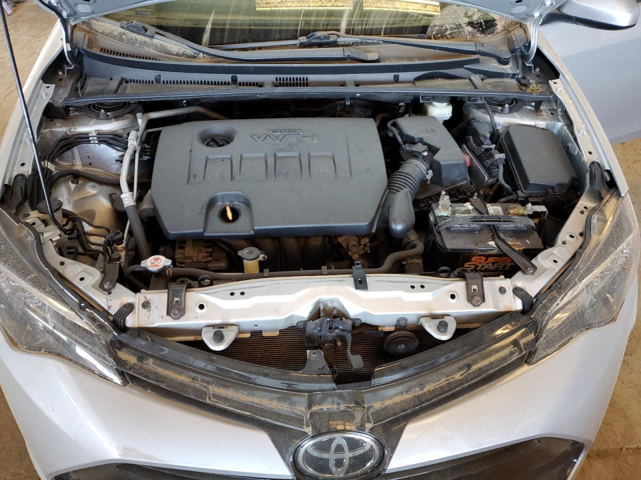 2019 Toyota Corolla VIN 5YFBURHE6KP895794 Copart auction photo, vandalism damage thumbnail 11