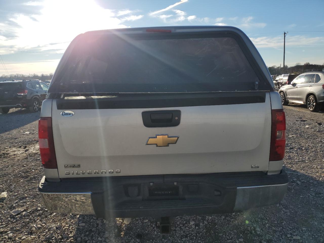 2011 Chevrolet Silverado VIN 1GCRKREA8BZ201070 Copart auction photo, front end damage thumbnail 6