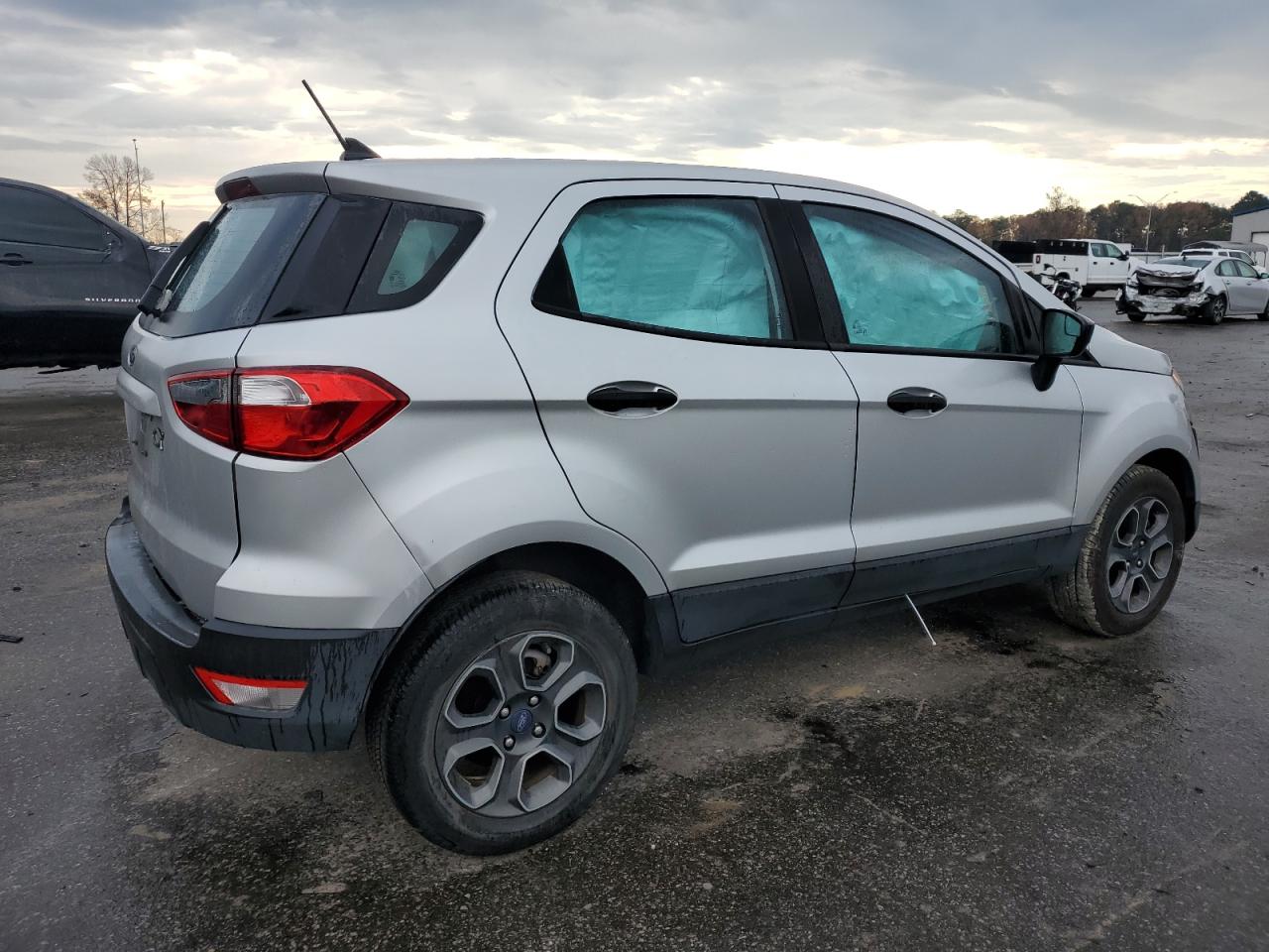 2021 Ford EcoSport VIN MAJ3S2FE4MC412034 Copart auction photo, side damage thumbnail 3