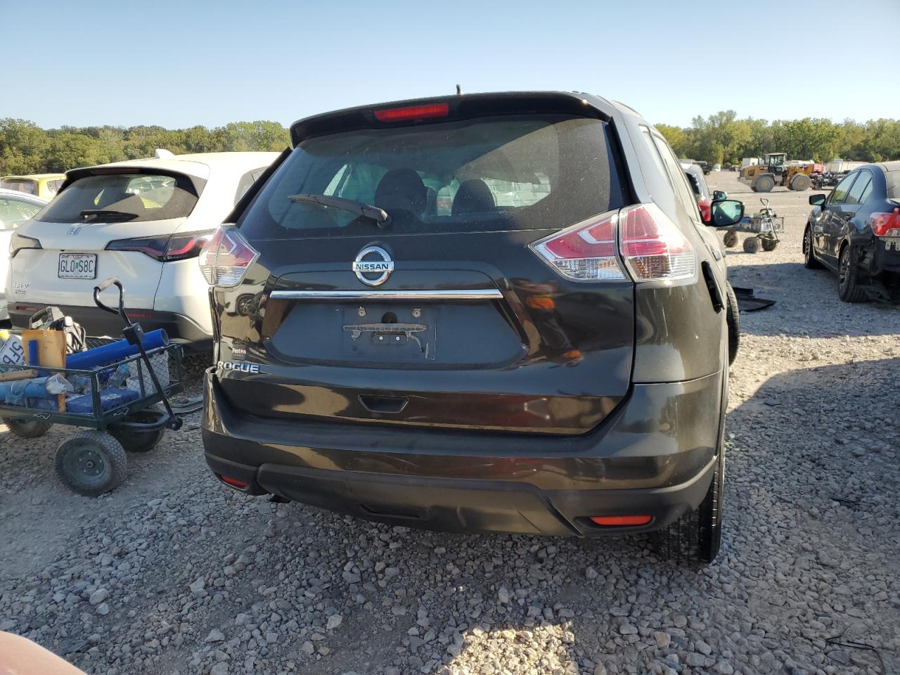 2016 Nissan Rogue VIN 5N1AT2MTXGC759514 Copart auction photo, front end / undercarriage damage thumbnail 6