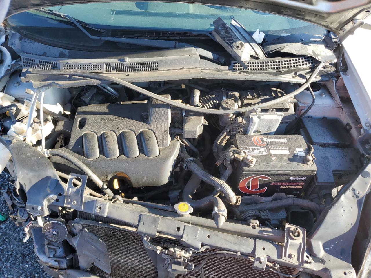 2010 Nissan Sentra VIN 3N1AB6AP6AL685044 Copart auction photo, front end / rear end damage thumbnail 11