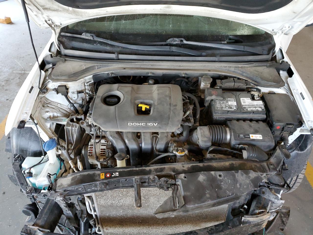 2018 Hyundai Elantra VIN 5NPD84LF7JH332491 Copart auction photo, front end / rear end damage thumbnail 12